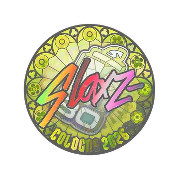 Sticker | slaxz- (Holo) | Cologne 2026