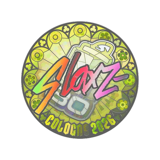 Sticker | slaxz- (Holo) | Cologne 2026