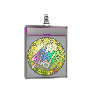 Sticker Slab | slaxz- (Holo) | Cologne 2026