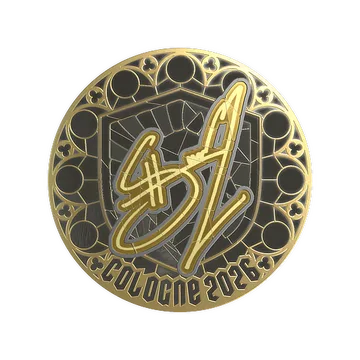 Sticker | siuhy (Gold) | Cologne 2026