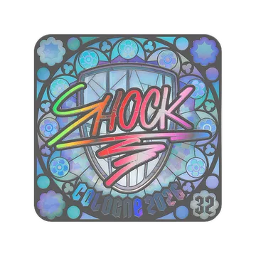 Sticker | SHOCK (Holo, Ranked) | Cologne 2026