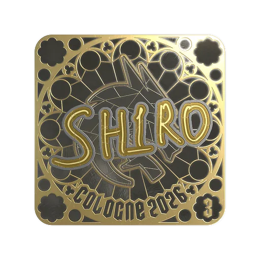 Sticker | sh1ro (Gold, Ranked) | Cologne 2026