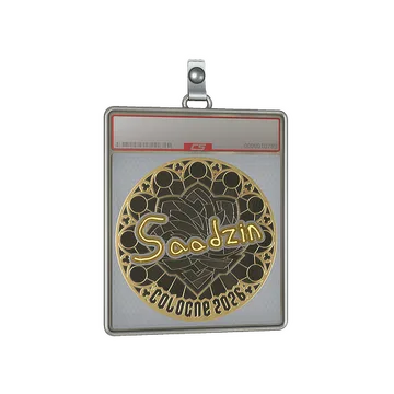 Sticker Slab | saadzin (Gold) | Cologne 2026