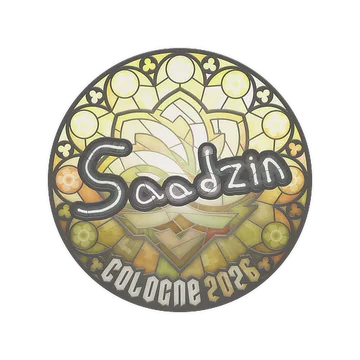 Sticker | saadzin | Cologne 2026