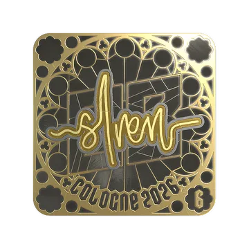 Sticker | S1ren (Gold, Ranked) | Cologne 2026