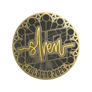 Sticker | S1ren (Gold) | Cologne 2026