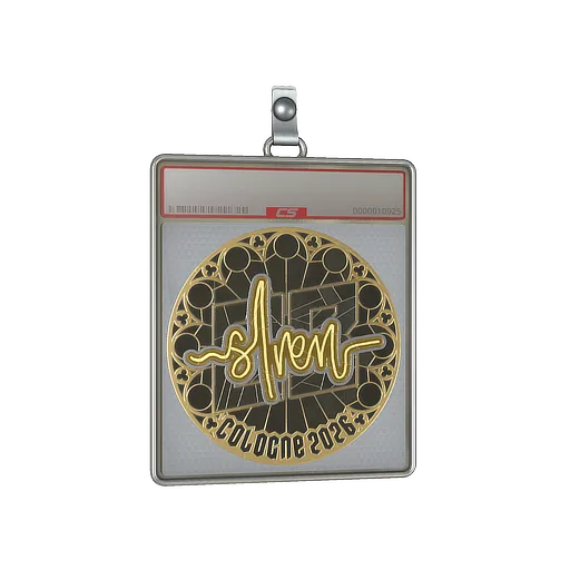 Sticker Slab | S1ren (Gold) | Cologne 2026