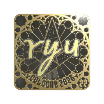 Sticker | ryu (Gold, Ranked) | Cologne 2026