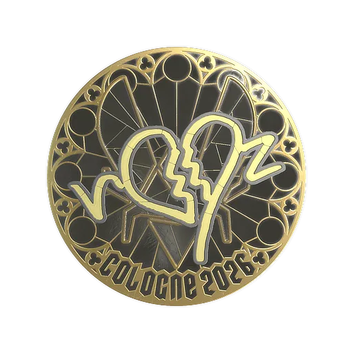 Sticker | ropz (Gold) | Cologne 2026