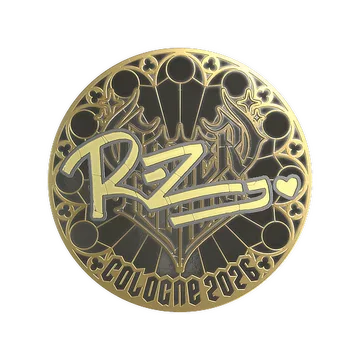 Sticker | REZ (Gold) | Cologne 2026