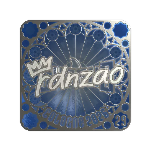 Наклейка | rdnzao (металлическая, итоговая) | Кёльн-2026