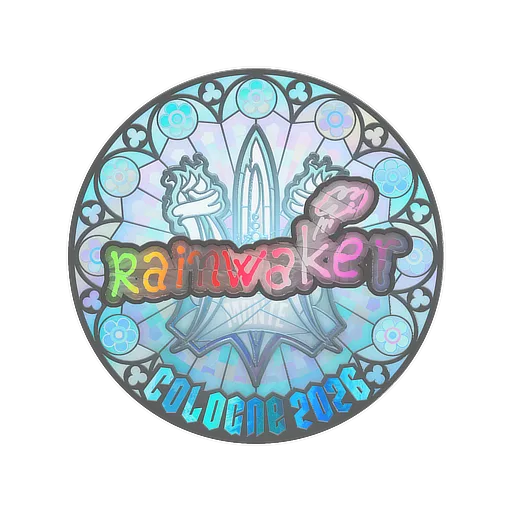 Наклейка | Rainwaker (голографическая) | Кёльн-2026