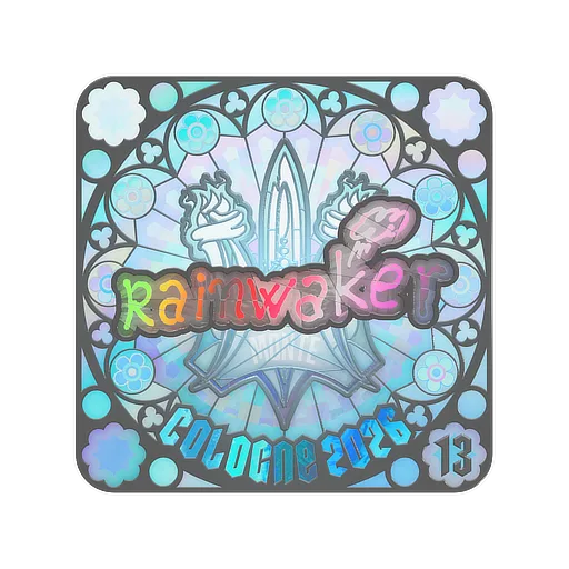 Наклейка | Rainwaker (голографическая, итоговая) | Кёльн-2026