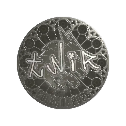 Наклейка | tN1R (металлическая) | Кёльн-2026