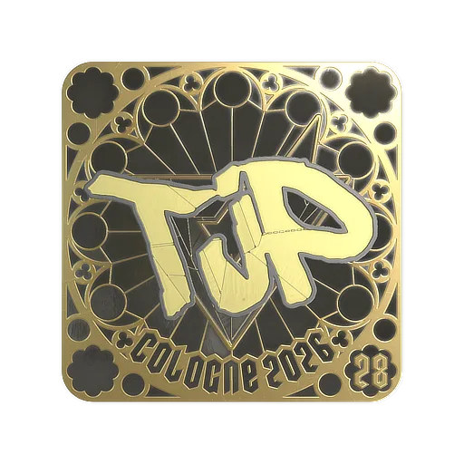 Наклейка | TjP (золотая, итоговая) | Кёльн-2026