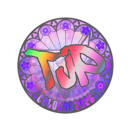 Наклейка | TjP (голографическая) | Кёльн-2026