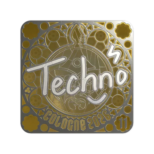Sticker | Techno4K (Foil, Ranked) | Cologne 2026