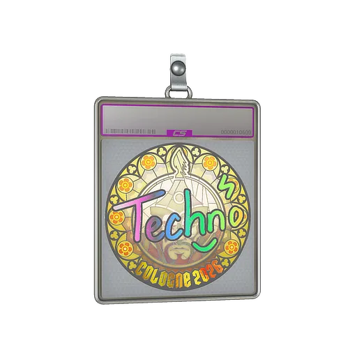 Sticker Slab | Techno4K (Holo) | Cologne 2026
