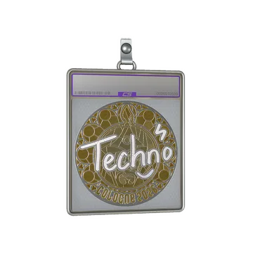 Sticker Slab | Techno4K (Foil) | Cologne 2026