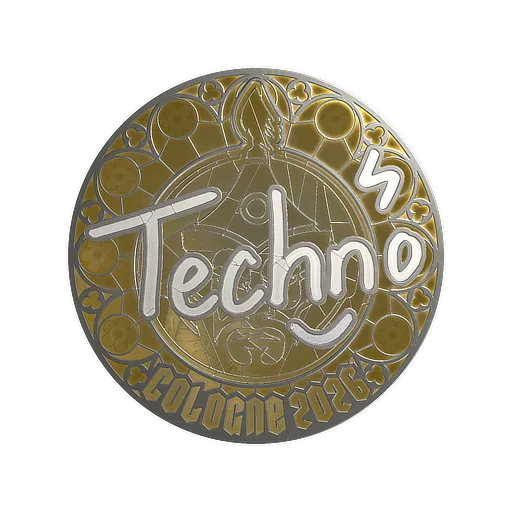 Sticker | Techno4K (Foil) | Cologne 2026