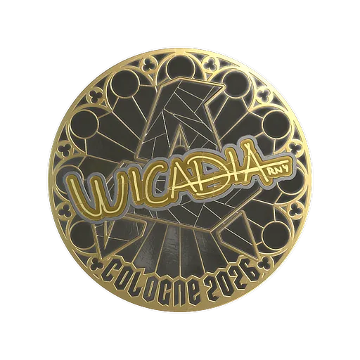 Наклейка | Wicadia (золотая) | Кёльн-2026