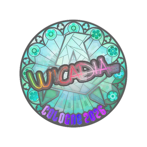 Наклейка | Wicadia (голографическая) | Кёльн-2026