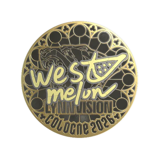 Sticker | westmelon (Gold) | Cologne 2026