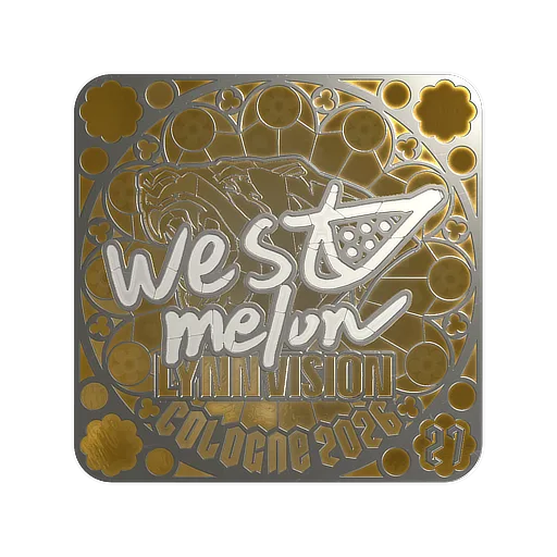 Sticker | westmelon (Foil, Ranked) | Cologne 2026