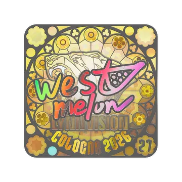 Sticker | westmelon (Holo, Ranked) | Cologne 2026