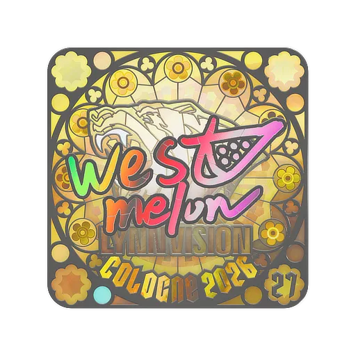Sticker | westmelon (Holo, Ranked) | Cologne 2026