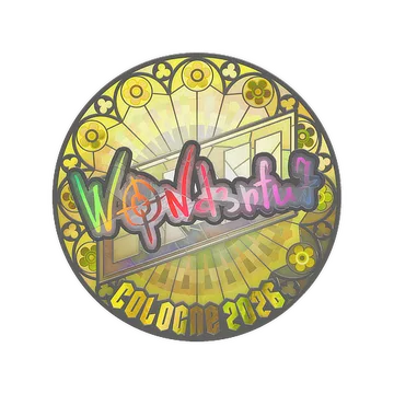 Sticker | w0nderful (Holo) | Cologne 2026