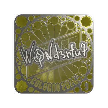 Sticker | w0nderful (Foil, Ranked) | Cologne 2026