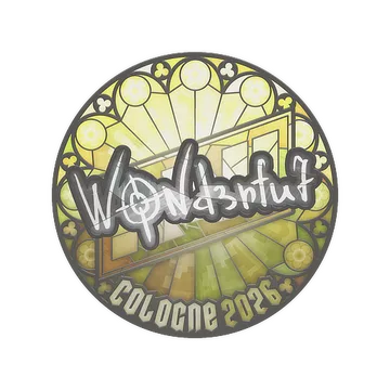 Sticker | w0nderful | Cologne 2026