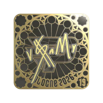 Sticker | v$m (Gold, Ranked) | Cologne 2026