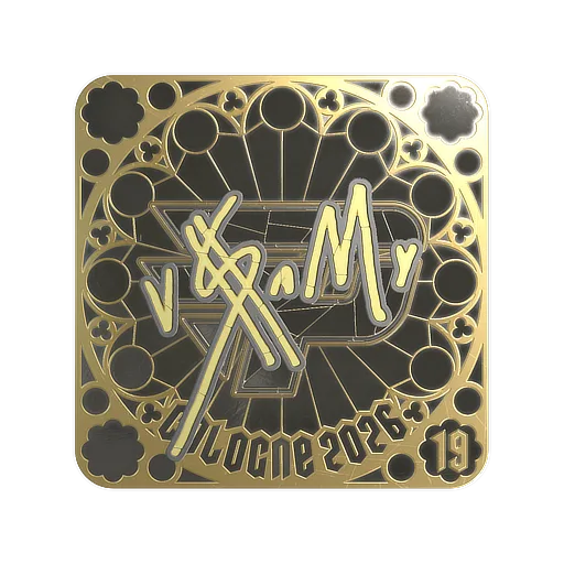 Sticker | v$m (Gold, Ranked) | Cologne 2026