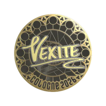 Sticker | vexite (Gold) | Cologne 2026