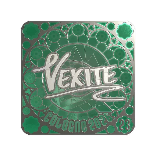 Наклейка | vexite (металлическая, итоговая) | Кёльн-2026