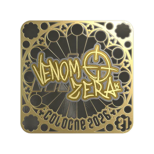 Sticker | venomzera (Gold, Ranked) | Cologne 2026
