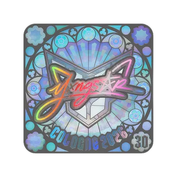 Sticker | yxngstxr (Holo, Ranked) | Cologne 2026