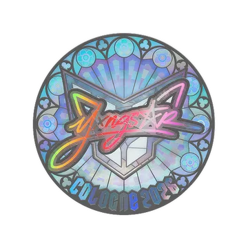 Sticker | yxngstxr (Holo) | Cologne 2026