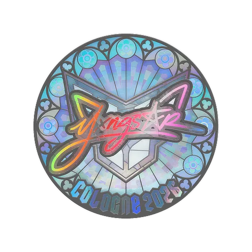 Sticker | yxngstxr (Holo) | Cologne 2026