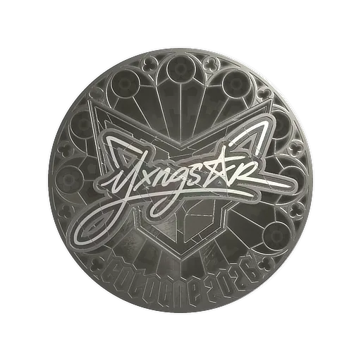 Sticker | yxngstxr (Foil) | Cologne 2026
