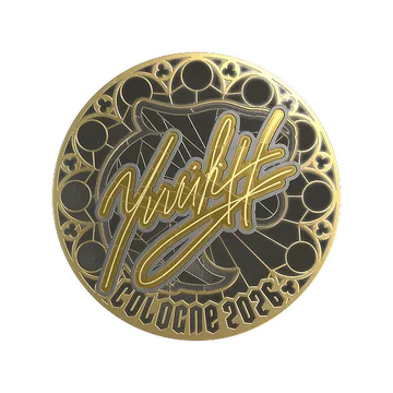 Sticker | yuurih (Gold) | Cologne 2026