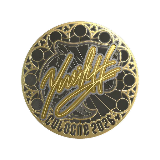 Sticker | yuurih (Gold) | Cologne 2026