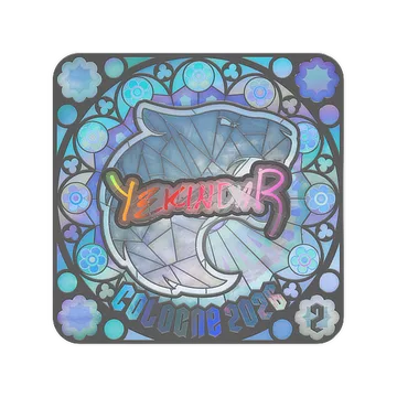 Sticker | YEKINDAR (Holo, Ranked) | Cologne 2026