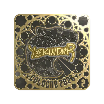 Sticker | YEKINDAR (Gold, Ranked) | Cologne 2026