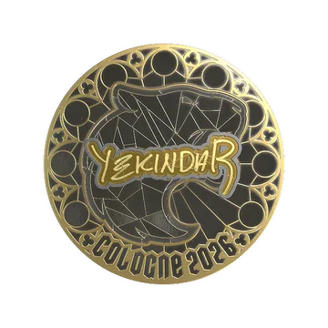 Sticker | YEKINDAR (Gold) | Cologne 2026