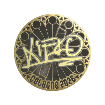 Sticker | xiELO (Gold) | Cologne 2026