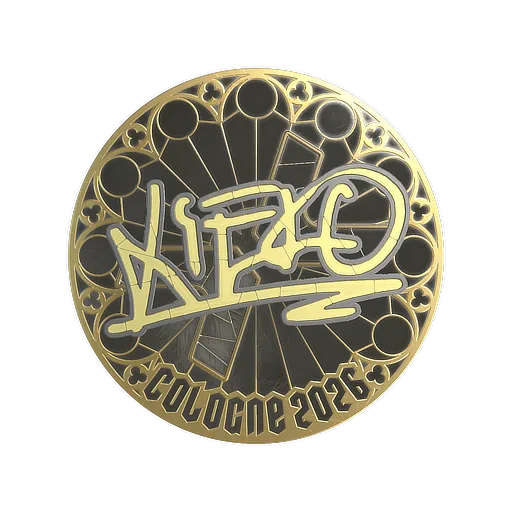 Sticker | xiELO (Gold) | Cologne 2026