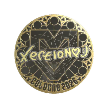 Sticker | xertioN (Gold) | Cologne 2026